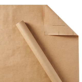 Brown Kraft Christmas Gift Wrap, 80 Sq Ft, by Holiday Time